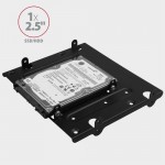 AXAGON 4x 2.5" 1x 3.5" to 5.25" SSD HDD CADDY Aluminum Bracket Case RHD-435